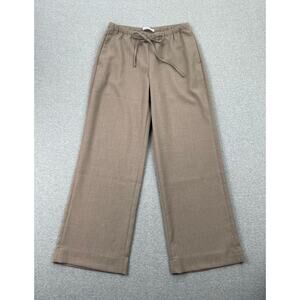 Abercrombie & Fitch Menswear Pull-On Pants Womens S Light Brown Wide Leg Trouser